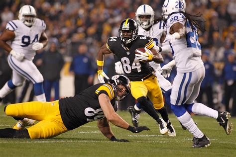 steelers vs colts player stats